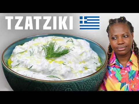 TZATZIKI Maison Recette Fraicheur Traditionnelle Grecque [Concombre + Yahourt]
