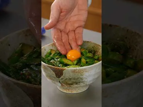 La meilleure façon de manger des asperges vertes