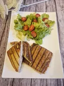Croque monsieur saumon fromage