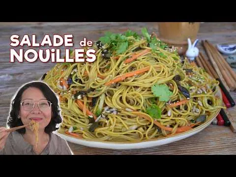 Salade de nouilles chinoise : fraîche, facile et pleine de saveurs