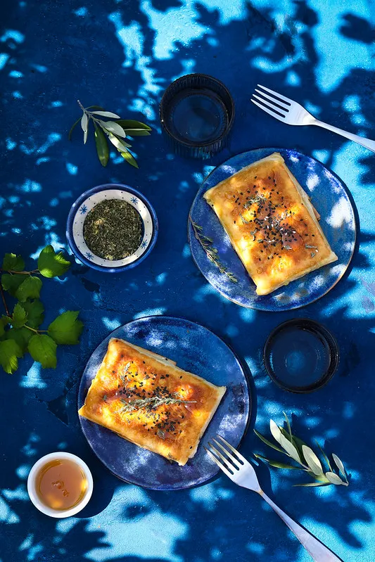 Feta saganaki