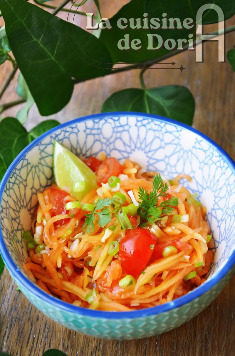 Salade de papaye