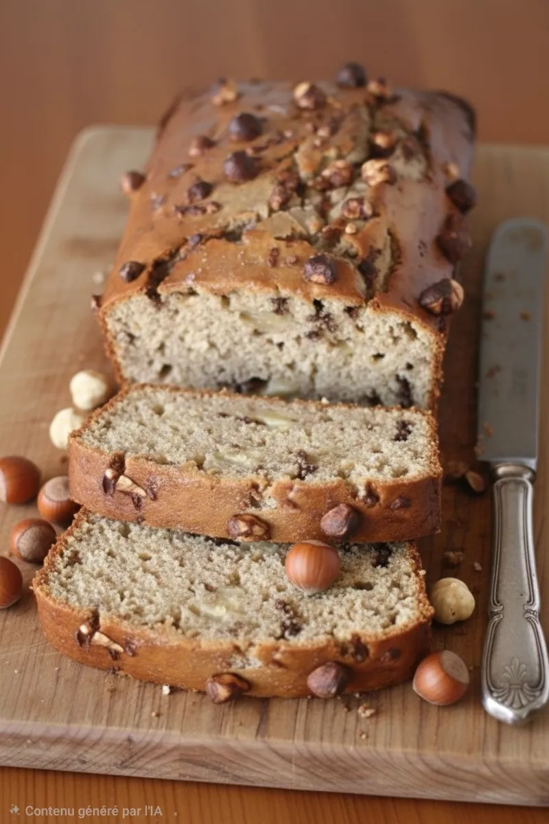 Cake moelleux aux noisettes