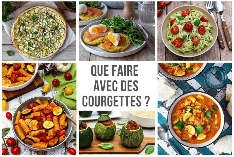 Que faire avec des courgettes ? Plus de 100 recettes faciles et variées pour l’été