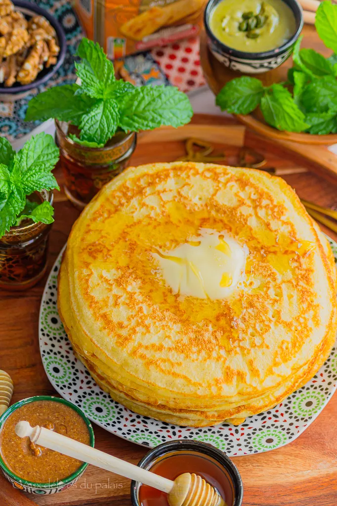 Mkhanfar pancakes marocains ultra moelleux