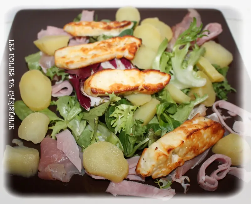Halloumi grillé