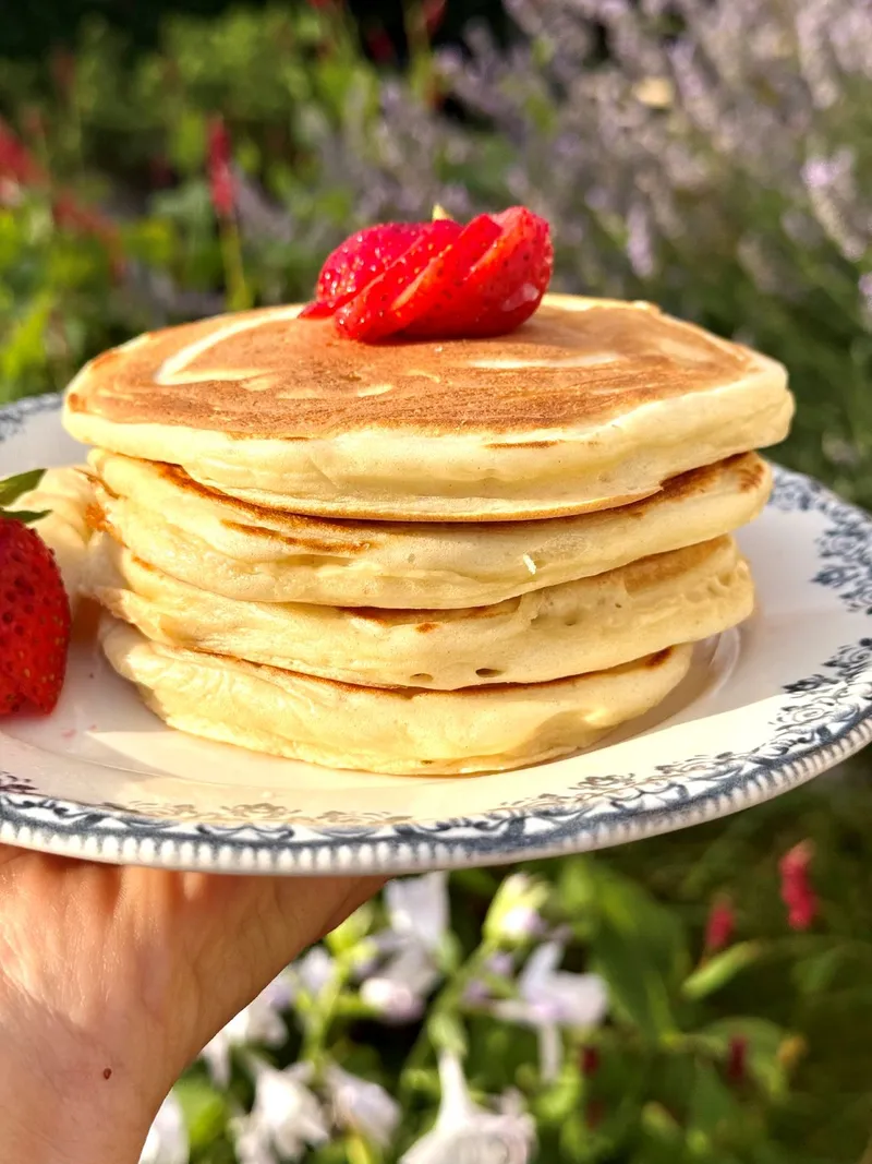 Pancakes géants au skyr : la recette moelleuse et protéinée