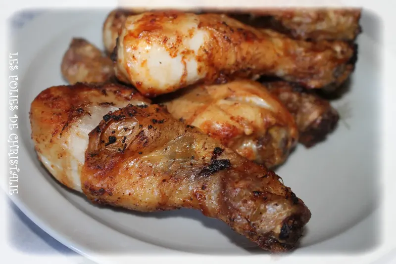 Pilons de poulet frit Airfryer