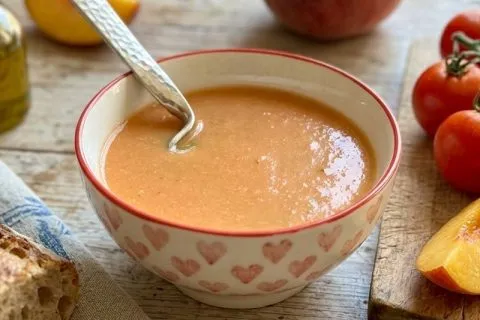 Gaspêches – Gaspacho de pêches