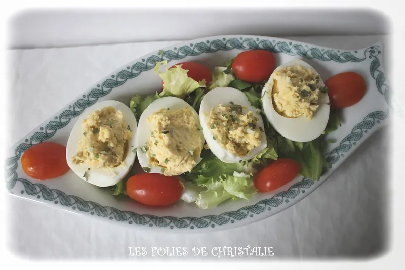 Oeufs mimosa