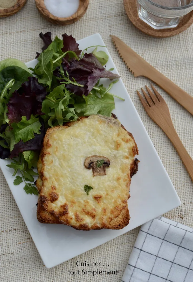 Croque Monsieur aux Champignons