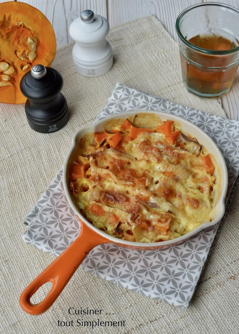 Tartiflette au Potimarron