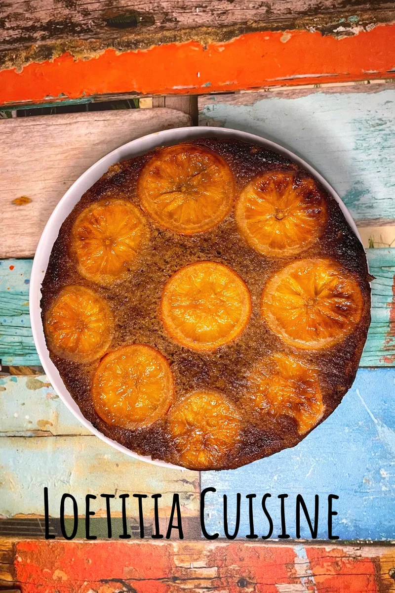 Gâteau à l’orange végane