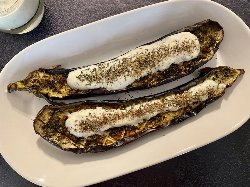 Aubergines grillées de Yotam Ottolenghi