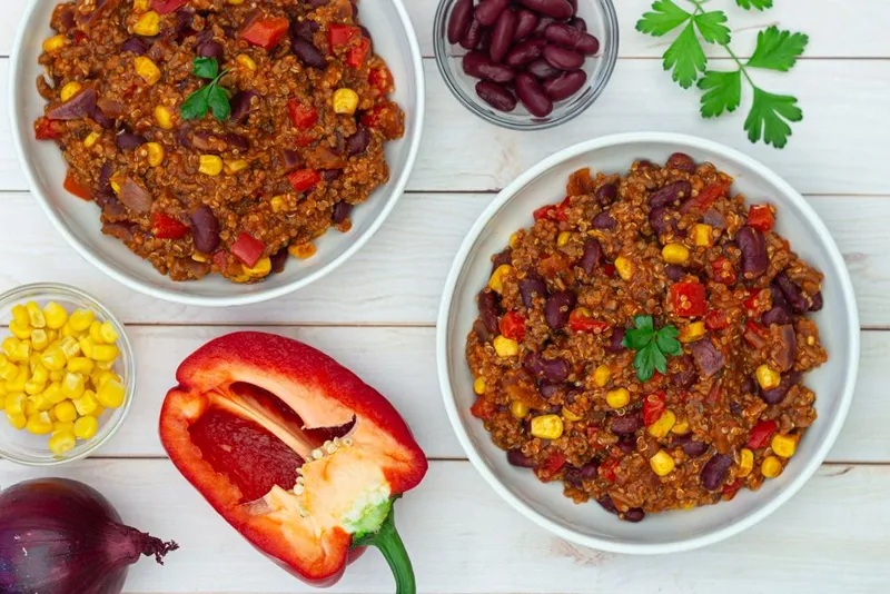 One pot quinoa façon chili