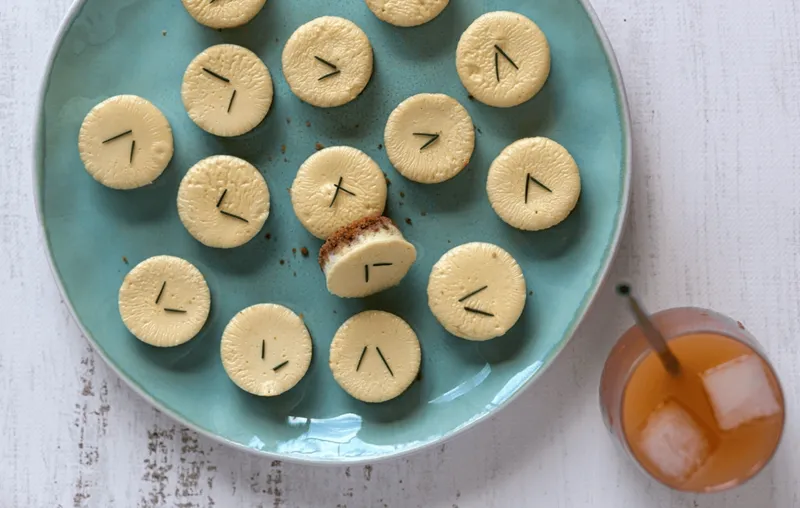 Mini cheesecakes apéritifs au chèvre