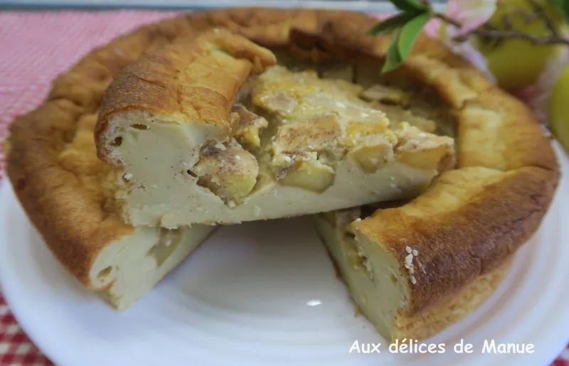 Mon presque far breton aux pommes à la cannelle