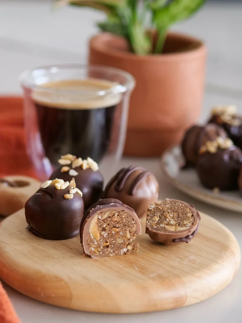 Boules de Sellou au chocolat