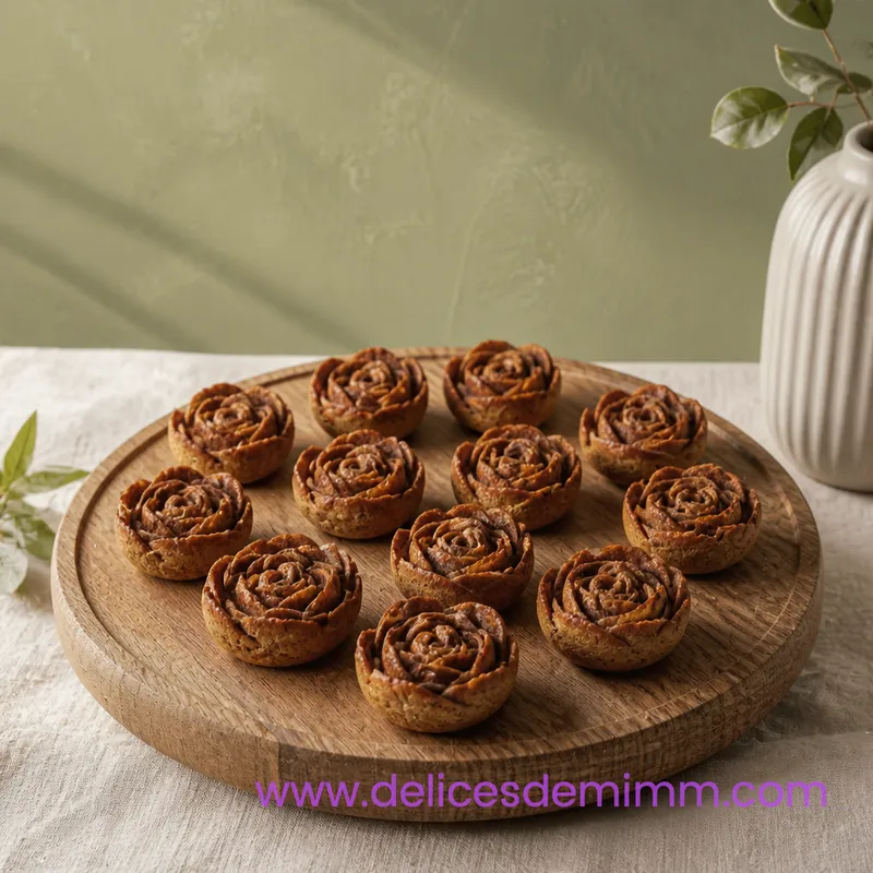 Mini-roses choco-noisettes
