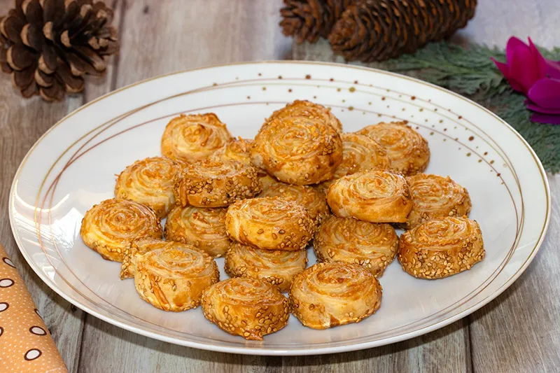 Feuilletés apéritif à l’Emmenthal (Pause)