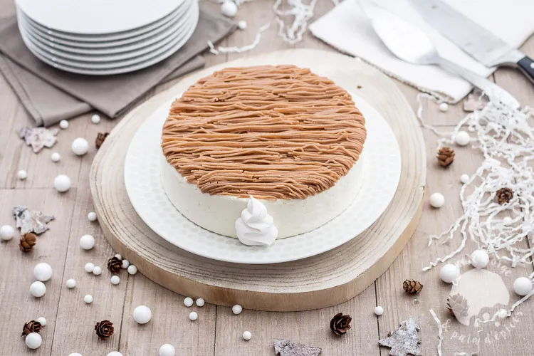 Entremets Mont Blanc (sans gluten)