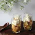 Verrines aux pommes caramélisées et mascarpone
