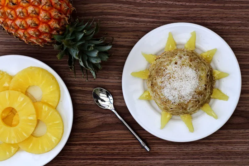 Bowcake ananas et noix de coco