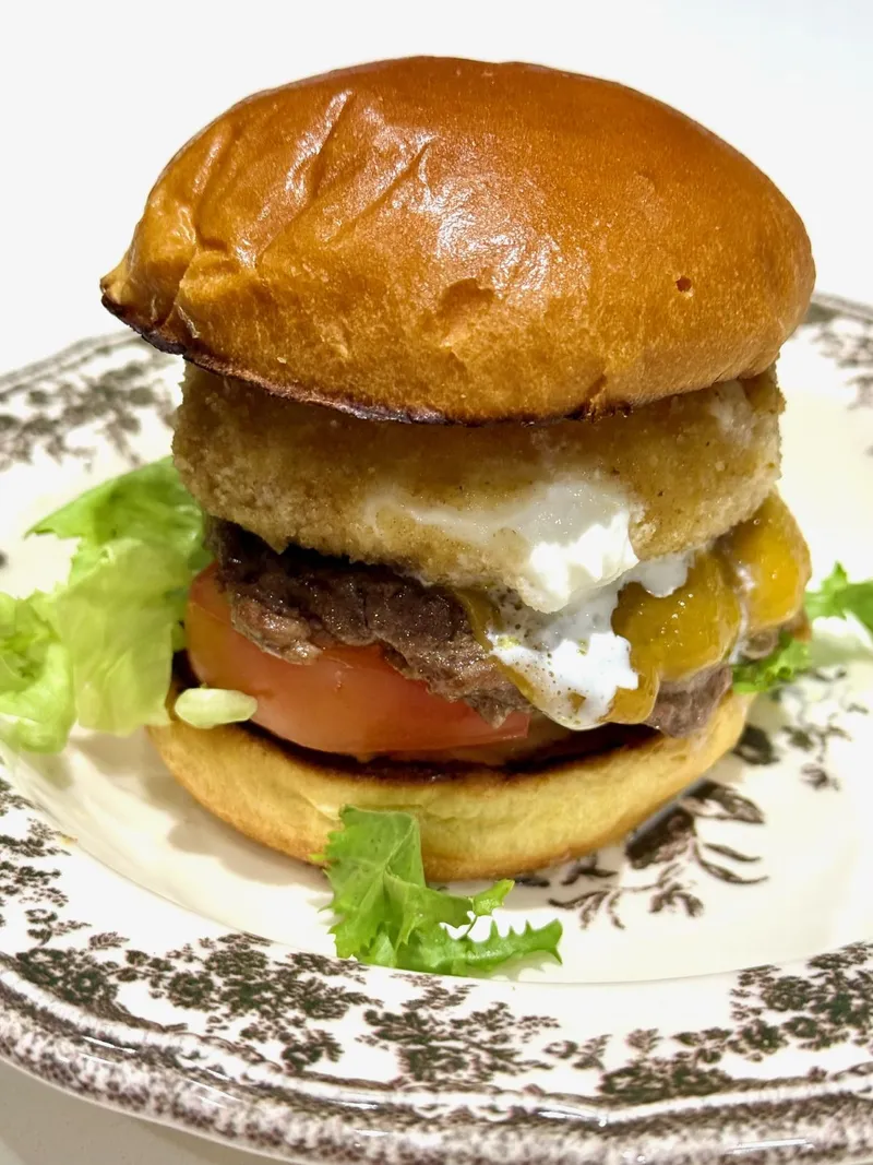 Burger Burrata Panée