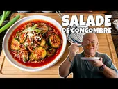 Salade coréenne de concombre - Oi Muchim