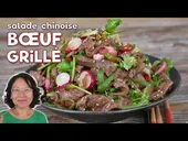 Salade de bœuf grillé à la chinoise