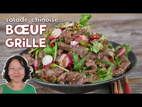 Salade de bœuf grillé à la chinoise