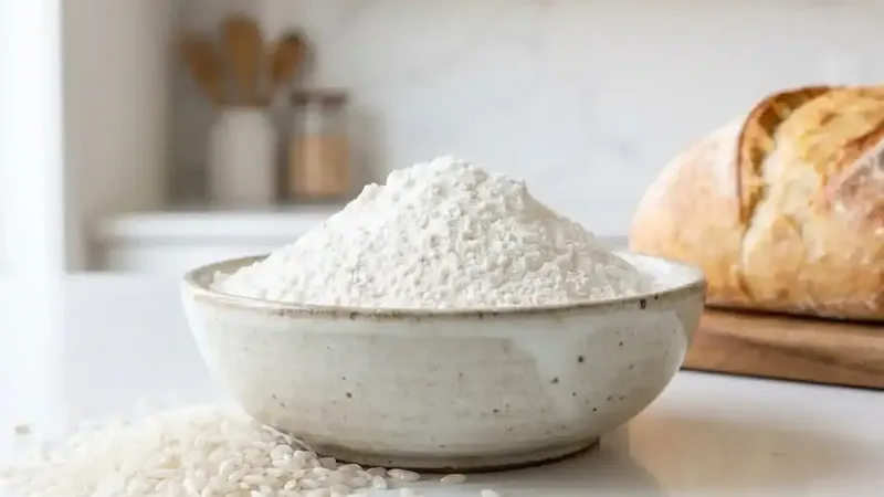 Farine de riz : comment l’utiliser en boulangerie et dans le pain