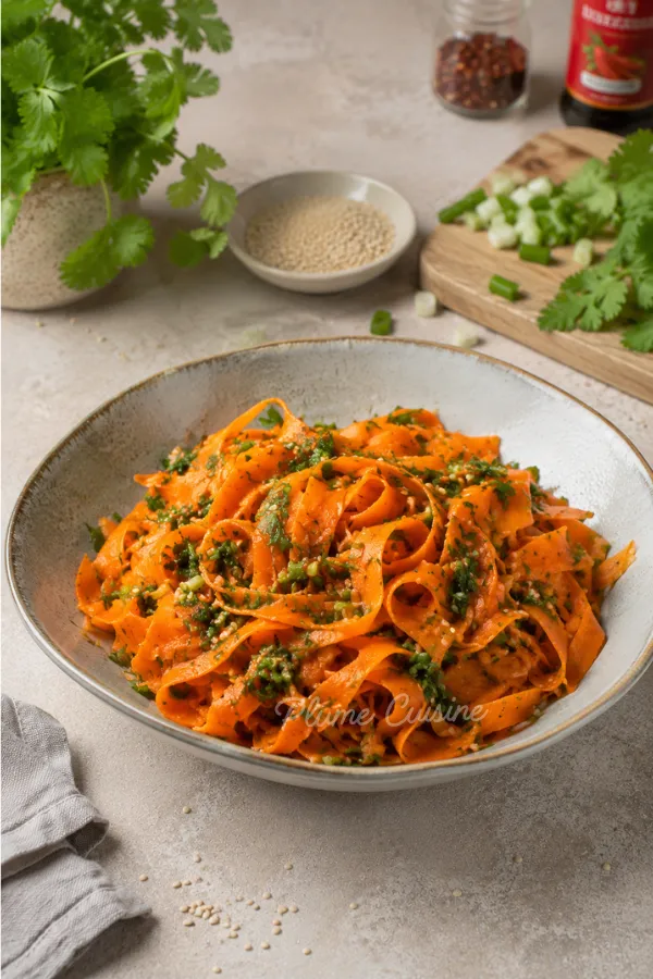 Salade de carottes coréenne