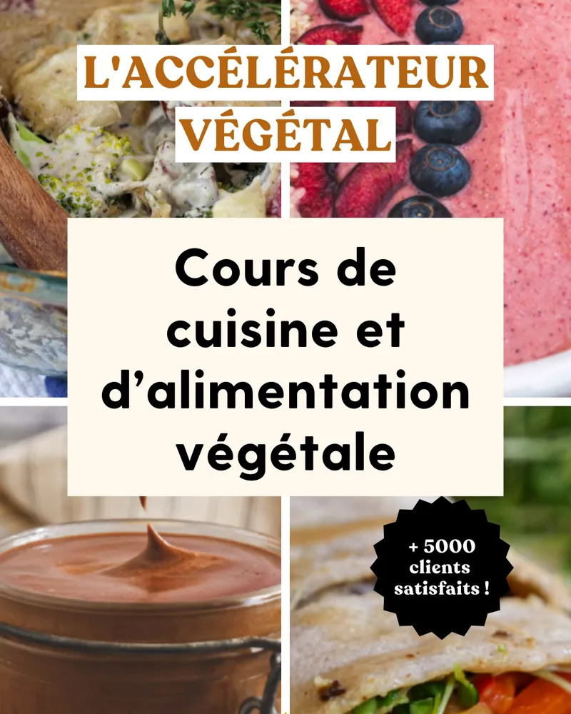 Cours de cuisine et d’alimentation végane