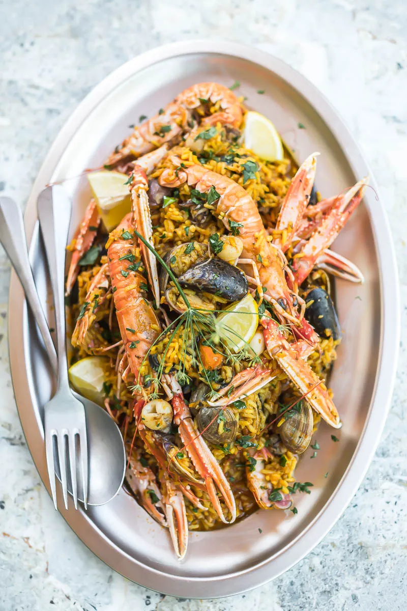 Paëlla aux langoustines : fêter l’Espagne championne du monde