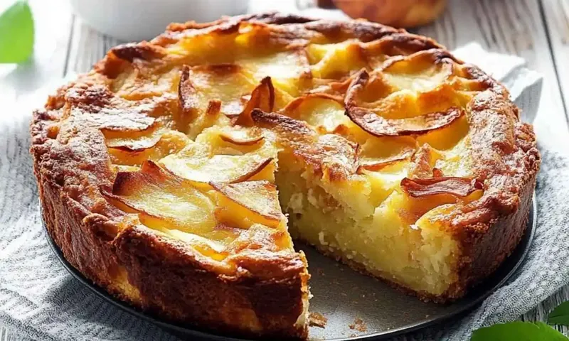 Moelleux aux pommes et amandes