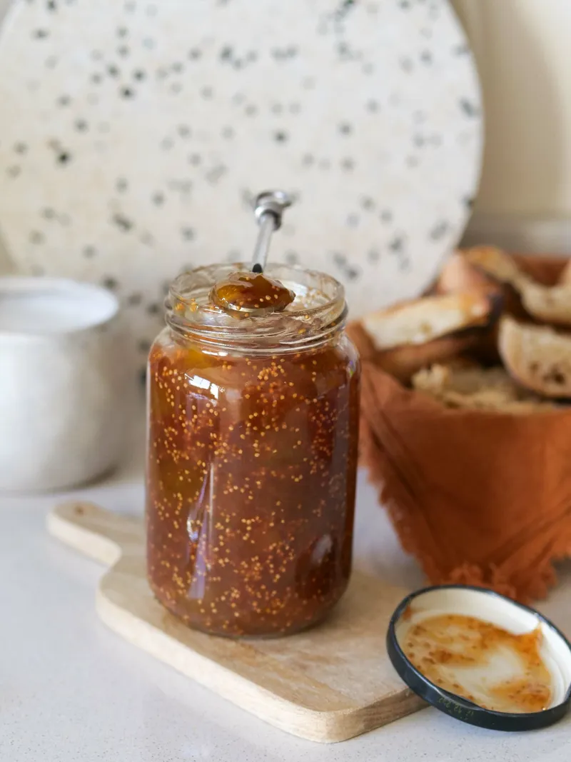 Confiture de figues blanches