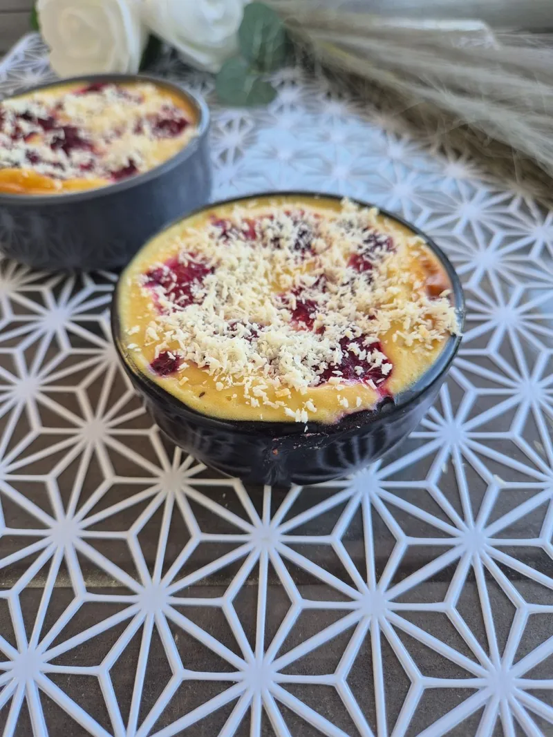 Cheesecake framboise noix de coco (Air Fryer)