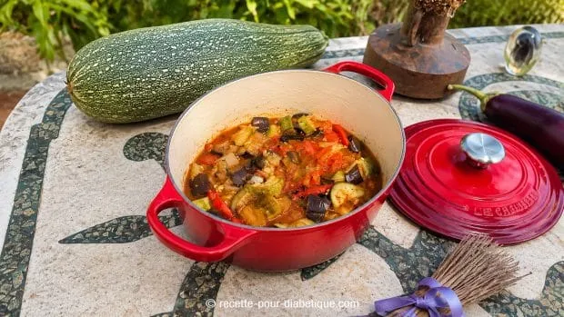 Ratatouille confite à la cocotte : ma recette maison aux légumes d’été