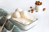 Glace au lait d’amande