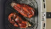 Aubergine entière au air fryer (si facile!)