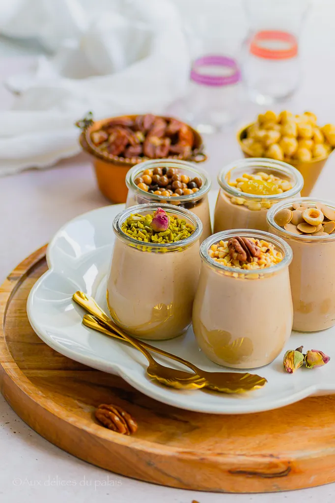Balwza crème dessert tunisienne aux noisettes