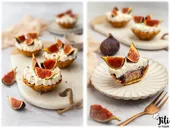 Tartelettes figue, fruits rouges & amande