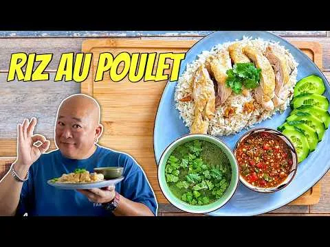 Riz au poulet thaï - Khao Man Gai