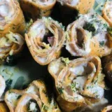 Rouleaux de « saumon » au raifort (vegan)