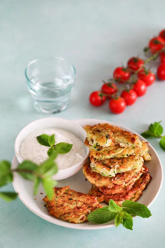 Galettes grecques de courgettes (Kolokithokeftedes)