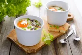 Œuf cocotte aux champignons Comté facile rapide prêt en 15 minutes
