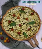 Tarte aux courgettes et au chèvre