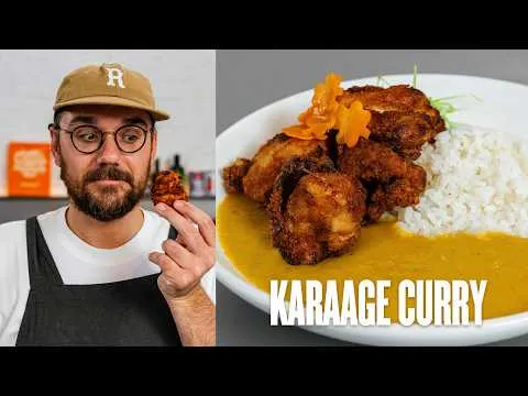 Curry japonais & poulet frit 100% maison