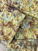 Scarpaccia de courgette de Camaiore
